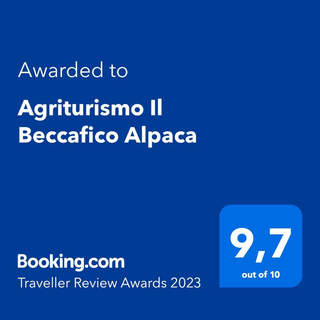 Agriturismo Il Beccafico Alpaca Mengara エクステリア 写真